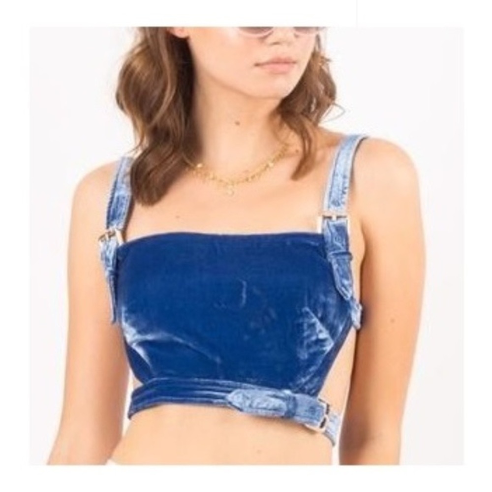 For Love and Lemons Nadine Crop Top